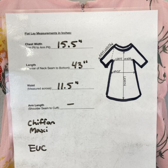 J Crew Mercantile Chiffon Maxi Dress Womens 00 Floral Summer Pink Sundress‎ - Picture 3 of 11